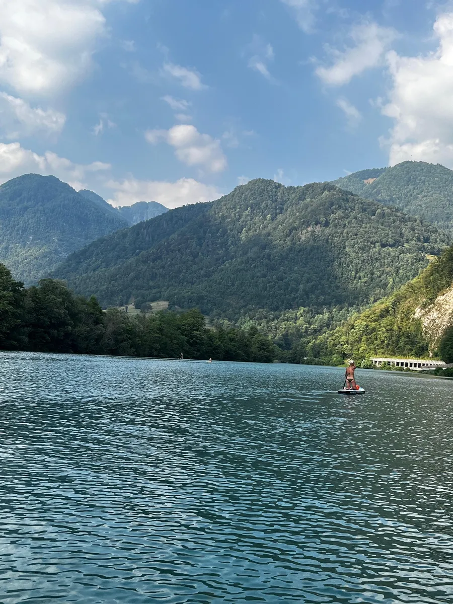 Water adventure with views of Tolmin